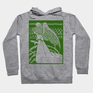 Art Nouveau Angel Hoodie